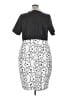 ELOQUII Graphic Gray Cocktail Dress Size 22 Plus - photo 2