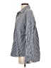 Monrow Stripes Silver Long Sleeve Button-Down Shirt Size S - photo 5