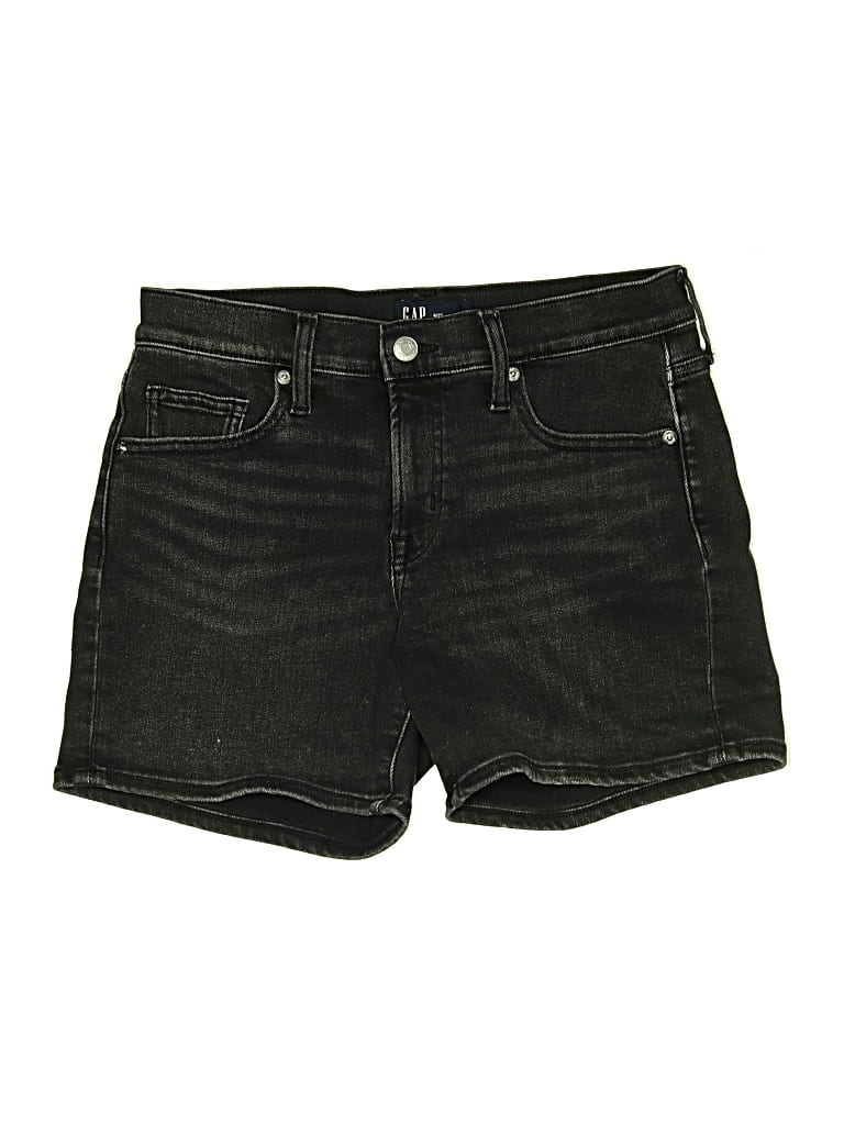 Pre-owned Gap Denim Shorts In Black