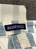 BLUE SPICE 100% Polyester Stripes Blue Shorts Size 11 (estimated) - photo 3
