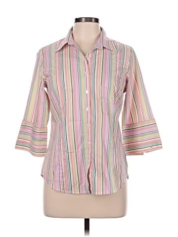 Lilly Pulitzer 3/4 Sleeve Button-Down Shirt (view 1)