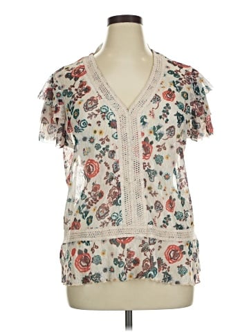 Democracy Short Sleeve Blouse (view 1)
