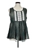 Ryu Green Sleeveless Blouse Size 1XL - photo 1