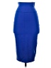 Bebe Solid Blue Formal Skirt Size XS - photo 1