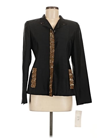 Nina Mclemore Silk Blazer (view 1)