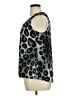 Susan Lawrence Silver Sleeveless Blouse Size XL - photo 5