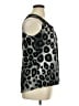 Susan Lawrence Silver Sleeveless Blouse Size XL - photo 4