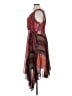 Harlyn 100% Polyester Stripes Burgundy Cocktail Dress Size XL - photo 5