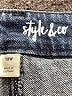 Style&Co Color Block Blue Jeans Size 18 - photo 4