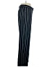 Madison 100% Polyester Stripes Blue Casual Pants Size 16 - photo 4