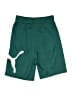 Puma 100% Polyester Solid Green Athletic Shorts Size 10 - 12 - photo 2