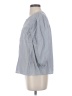 Levi's 100% Viscose Gray 3/4 Sleeve Button-Down Shirt Size XS - photo 5