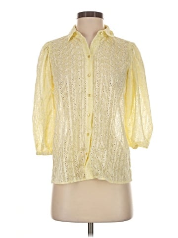 Nanette Lepore 3/4 Sleeve Button-Down Shirt (view 1)