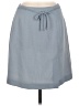 Barami Solid Gray Casual Skirt Size 6 - photo 1