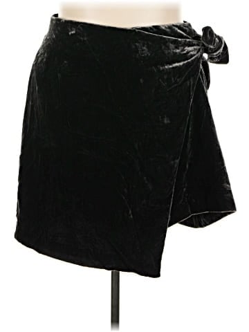 Ann Taylor Faux Leather Skirt (view 1)