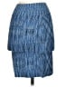 BCBGMAXAZRIA Chevron-herringbone Blue Denim Skirt Size XS - photo 2
