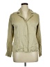 Valerie Stevens 100% Silk Tan Long Sleeve Silk Top Size 14 - photo 1