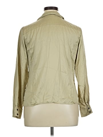 Valerie Stevens Long Sleeve Silk Top (view 2)