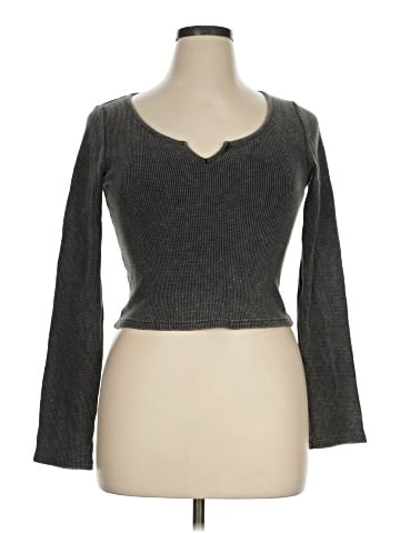 Victoria's Secret Pink 3/4 Sleeve T-Shirt (view 1)