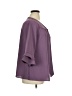 BLOOMCHIC Purple 3/4 Sleeve Blouse Size 14 - 16 - photo 4