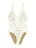 Becca Graphic Ivory One Piece Swimsuit Size S - photo 1