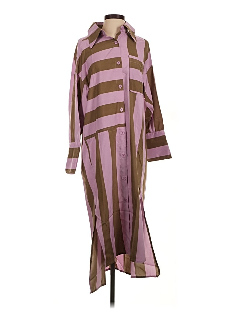 Gigio Casual Dress In Purple