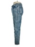 Divided by H&M 100% Cotton Hearts Blue Jeans Size 16 - photo 5