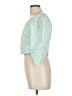 Levi's 100% Polyester Green 3/4 Sleeve Blouse Size L - photo 5