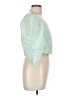 Levi's 100% Polyester Green 3/4 Sleeve Blouse Size L - photo 4