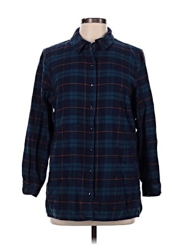 Joan Rivers Long Sleeve Button-Down Shirt (view 1)