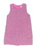 Hatley 100% Polyester Tweed Pink Dress Size 4 - photo 1