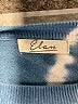 Elan Tie-dye Blue Pullover Sweater Size M - photo 7
