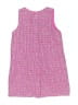 Hatley 100% Polyester Tweed Pink Dress Size 4 - photo 2