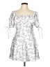Forever 21 Blue Casual Dress Size L - photo 1