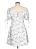 Forever 21 Blue Casual Dress Size L - photo 2