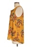 DR2 100% Polyester Yellow Sleeveless Blouse Size L - photo 5