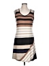Covington Stripes Tan Casual Dress Size L - photo 1