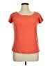 Rafaella 100% Cotton Orange Short Sleeve Top Size 1X - photo 1