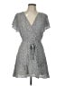 Trixxi 100% Polyester Gray Casual Dress Size L - photo 1