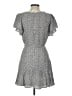 Trixxi 100% Polyester Gray Casual Dress Size L - photo 2