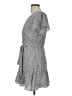 Trixxi 100% Polyester Gray Casual Dress Size L - photo 5