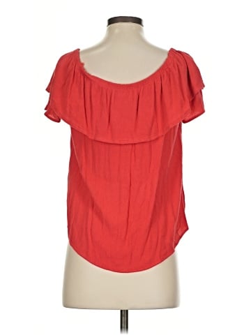 Velvet by Graham & Spencer Short Sleeve Blouse (view 2)