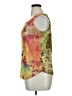Venezia 100% Polyester Yellow Sleeveless Blouse Size 14 - 16 Plus - photo 5