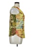 Venezia 100% Polyester Yellow Sleeveless Blouse Size 14 - 16 Plus - photo 4