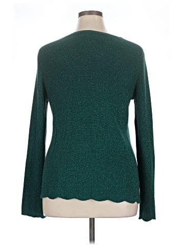 Liz Claiborne Career Long Sleeve T-Shirt (view 2)