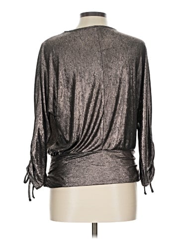 White House Black Market 3/4 Sleeve Blouse (view 2)