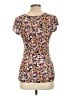 Candie's Purple Short Sleeve Top Size L - photo 2