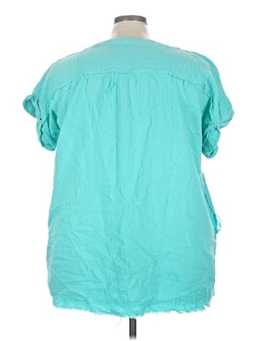 Zenana Short Sleeve Blouse (view 2)