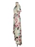 Peppermint Floral Ivory Casual Dress Size S - photo 5