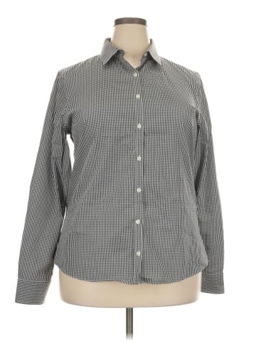 Lands' End Long Sleeve Button-Down Shirt (view 1)